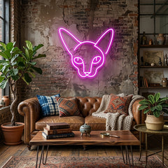 Kitty Led Neon Sign Light