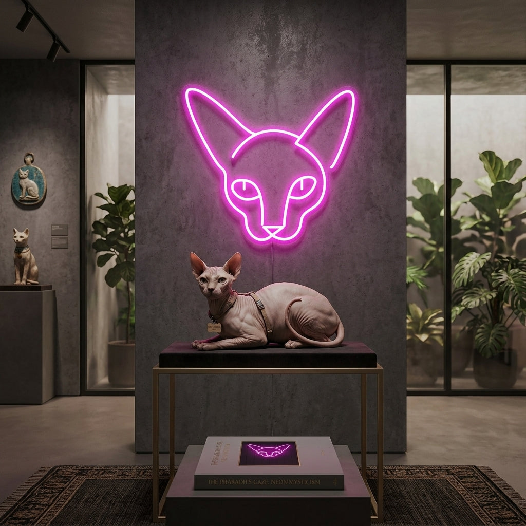 Kitty Led Neon Sign Light