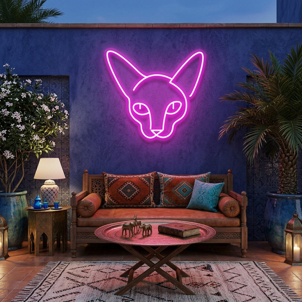 Kitty Led Neon Sign Light