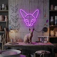 Kitty Led Neon Sign Light