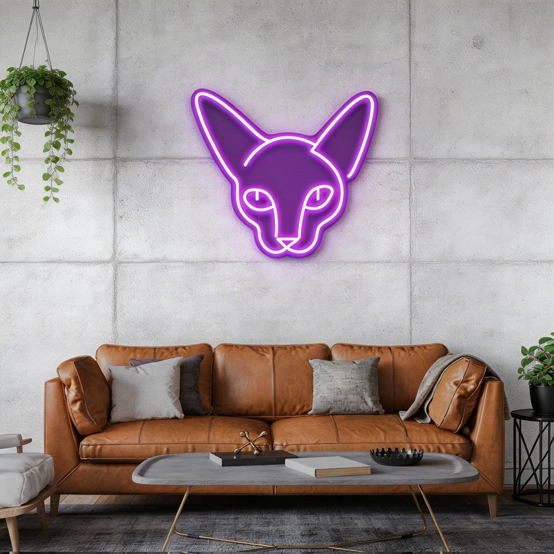 Kitty Led Neon Sign Light