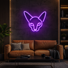 Kitty Led Neon Sign Light