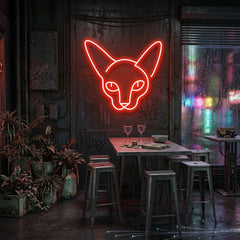 Kitty Led Neon Sign Light