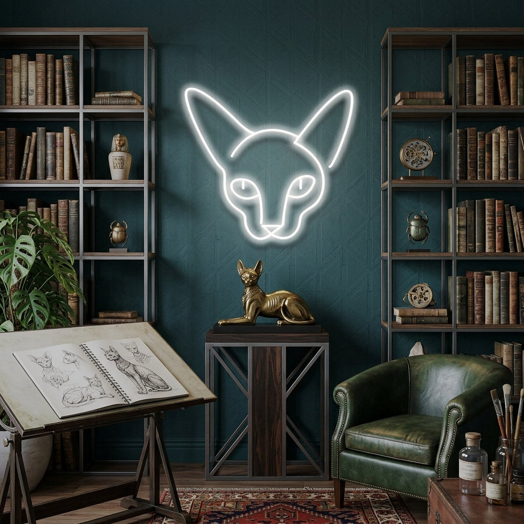Kitty Led Neon Sign Light