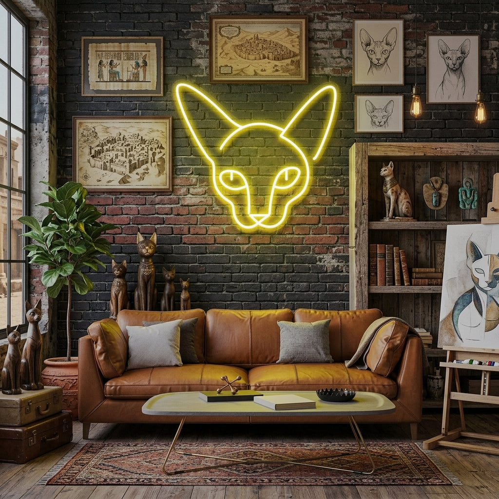 Kitty Led Neon Sign Light