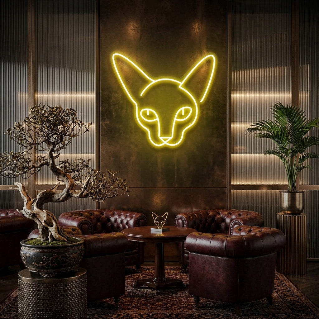 Kitty Led Neon Sign Light