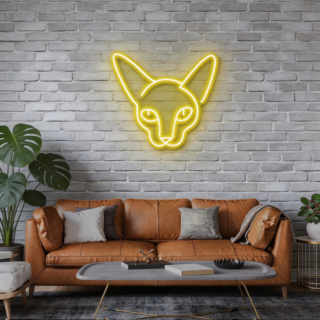 Kitty Led Neon Sign Light