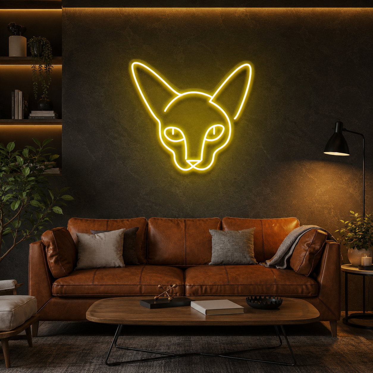 Kitty Led Neon Sign Light