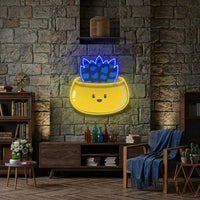 Kawaii Cactus Funny LED Neon Sign Light Pop Art