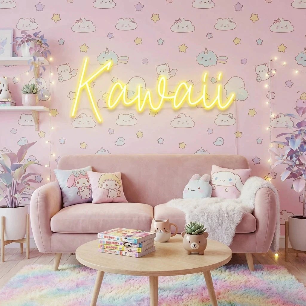 Kawaii Led Neon Sign Light