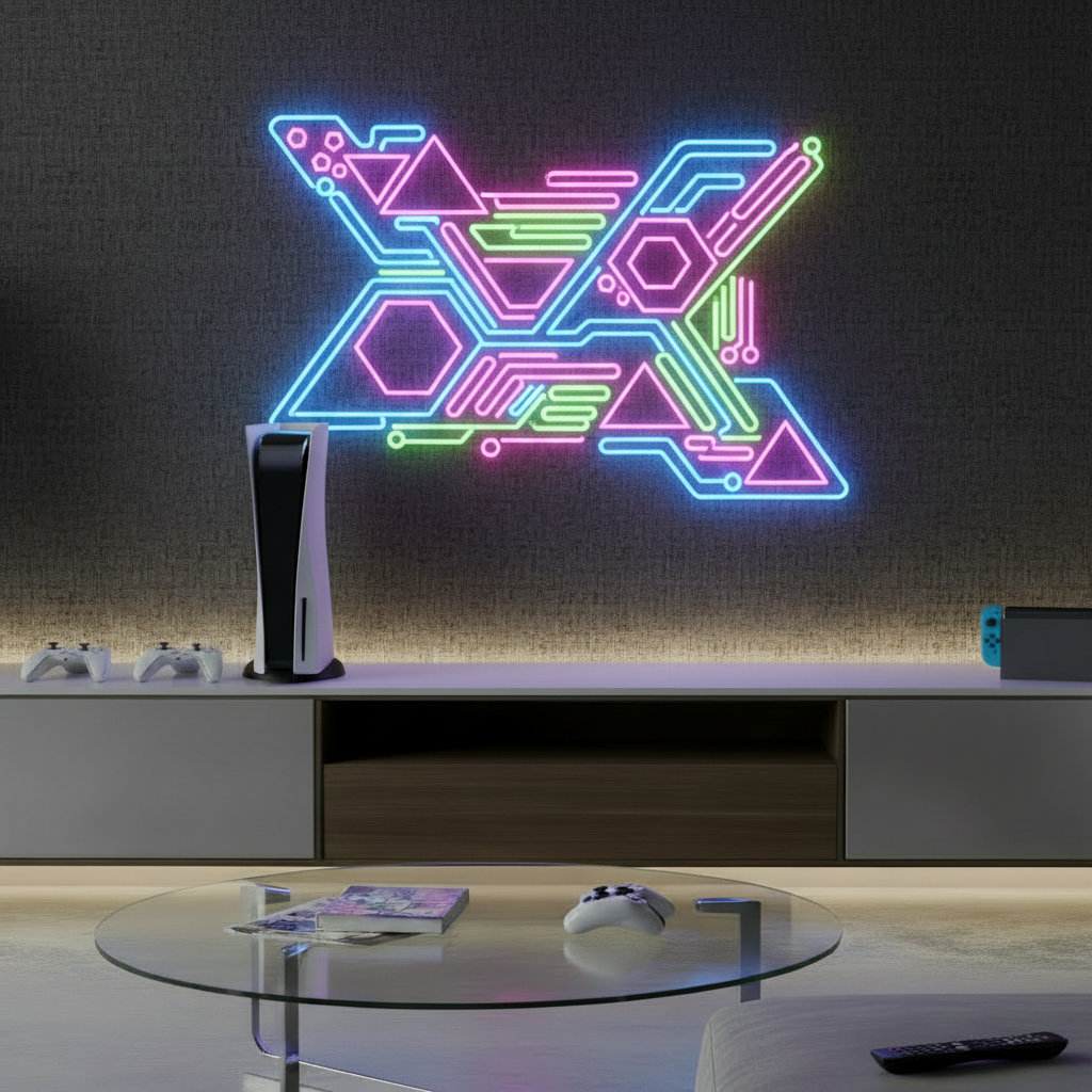 Kirby Neon Sign Anime Neon Sign Gaming Room Decor Sign - VN03 - Customneonstudio