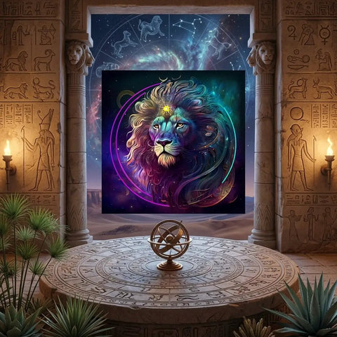 LEO Zodiac Horoscope Neon Sign