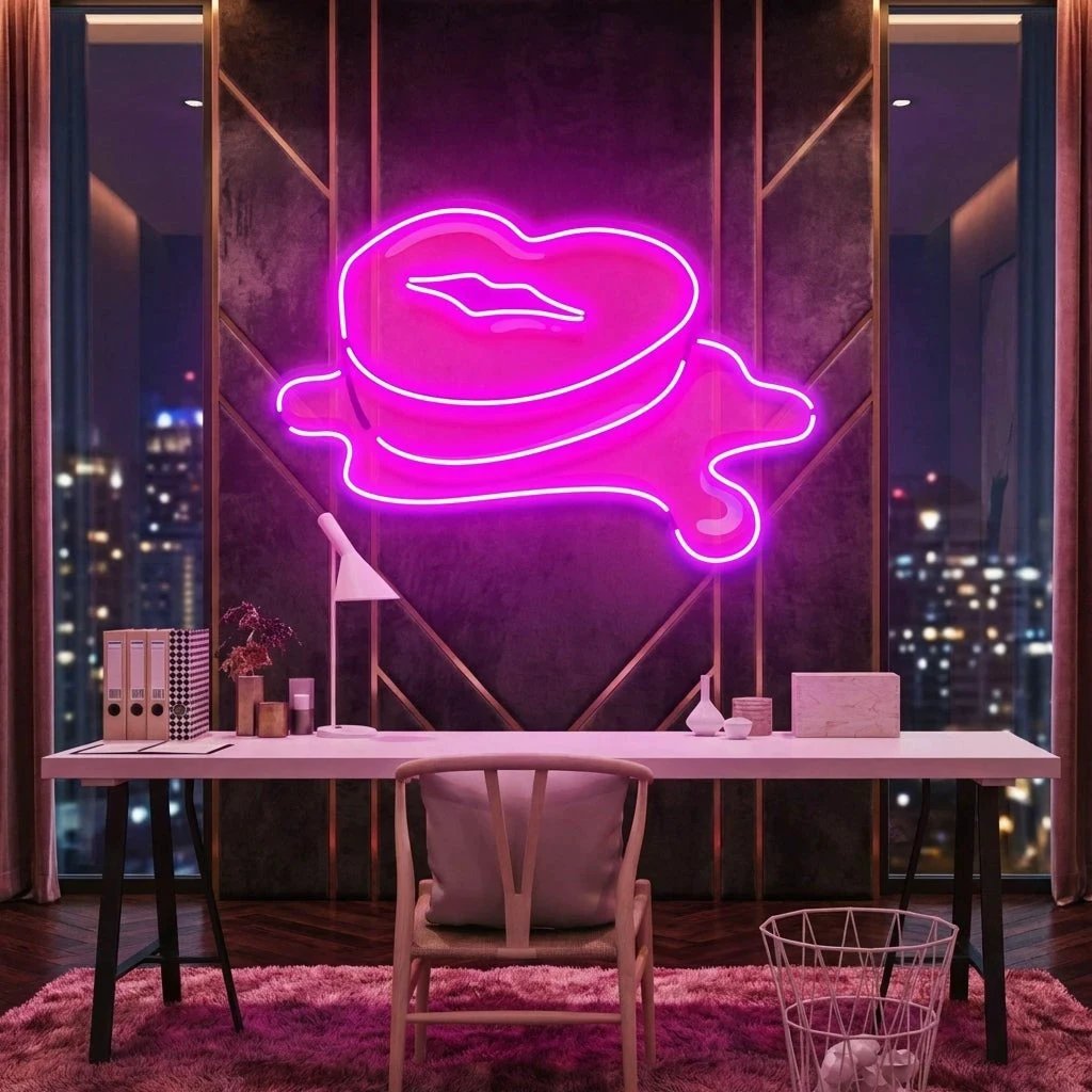 Lip Butter Artwork Led Neon Sign Light