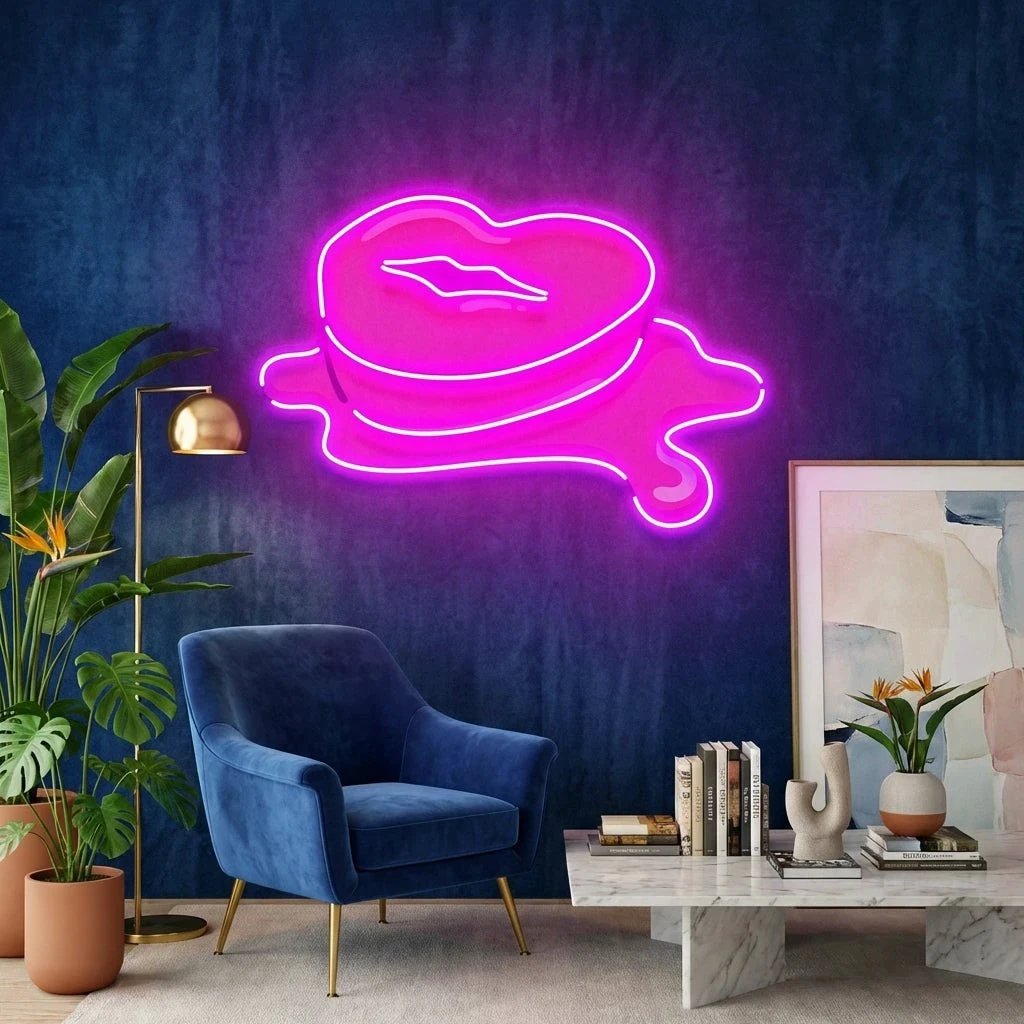 Lip Butter Artwork Led Neon Sign Light