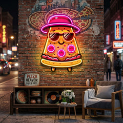 Little Cool Pizza LED Neon Sign Light Pop Art