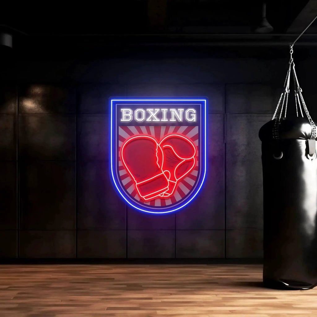 Logo Boxing Artwork Led Neon Sign Light