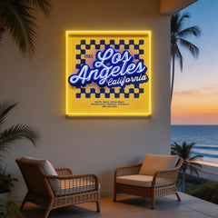 LosAngeles LED Neon Sign Light Pop Art