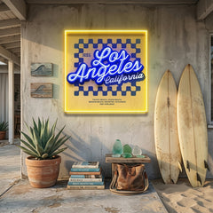 LosAngeles LED Neon Sign Light Pop Art