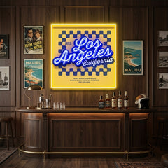 LosAngeles LED Neon Sign Light Pop Art