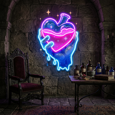 Love Elixir LED Neon Sign Light Pop Art