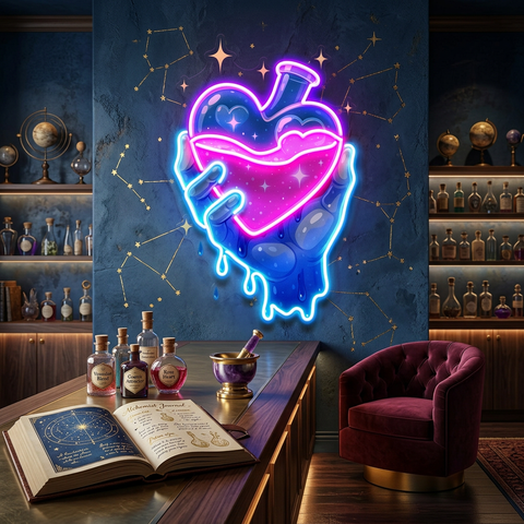 Love Elixir LED Neon Sign Light Pop Art