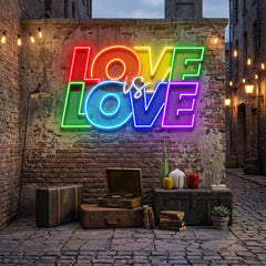 Love Is Love LED Neon Sign Light Pop Art