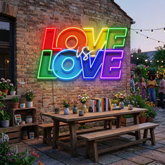 Love Is Love LED Neon Sign Light Pop Art