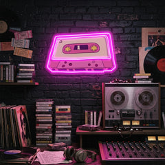 MP3 player Art Work Led Neon Sign Light