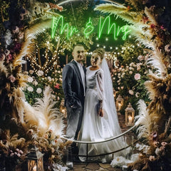 Mr Mrs Led Neon Sign Light