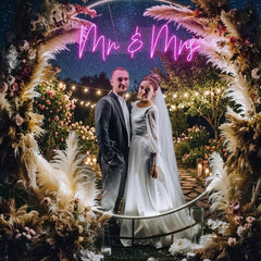 Mr Mrs Led Neon Sign Light