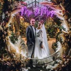Mr Mrs Led Neon Sign Light