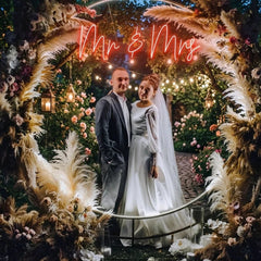 Mr Mrs Led Neon Sign Light