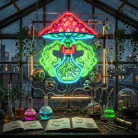 Magic Potion Shroom LED Neon Sign Light Pop Art