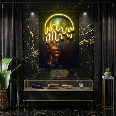 Melted Mind LED Neon Sign Light Pop Art