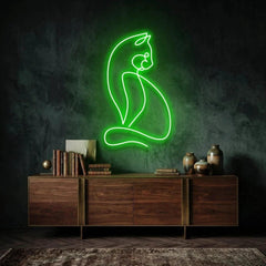 Minimalist Cat Led Neon Sign Light