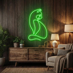 Minimalist Cat Led Neon Sign Light