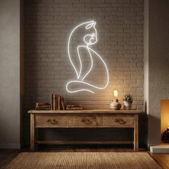 Minimalist Cat Led Neon Sign Light
