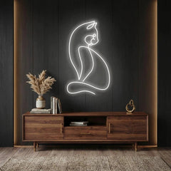 Minimalist Cat Led Neon Sign Light