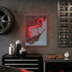 Monaco Formula F1 Circuit LED Neon Sign Light Pop Art
