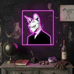 Mr Sphyn Neon x Acrylic Artwork