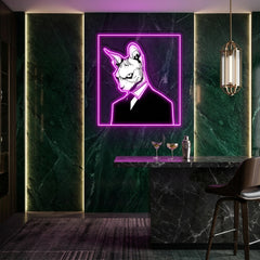 Mr Sphyn Neon x Acrylic Artwork