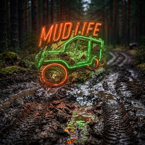 Mud Life LED Neon Sign Light Pop Art