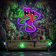 Mushroom Monster Streetwear LED Neon Sign Light Pop Art