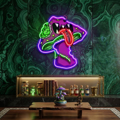 Mushroom Monster Streetwear LED Neon Sign Light Pop Art