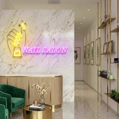 Nail Salon 1 Artwork Led Neon Sign Light, Nail Salon Decoration