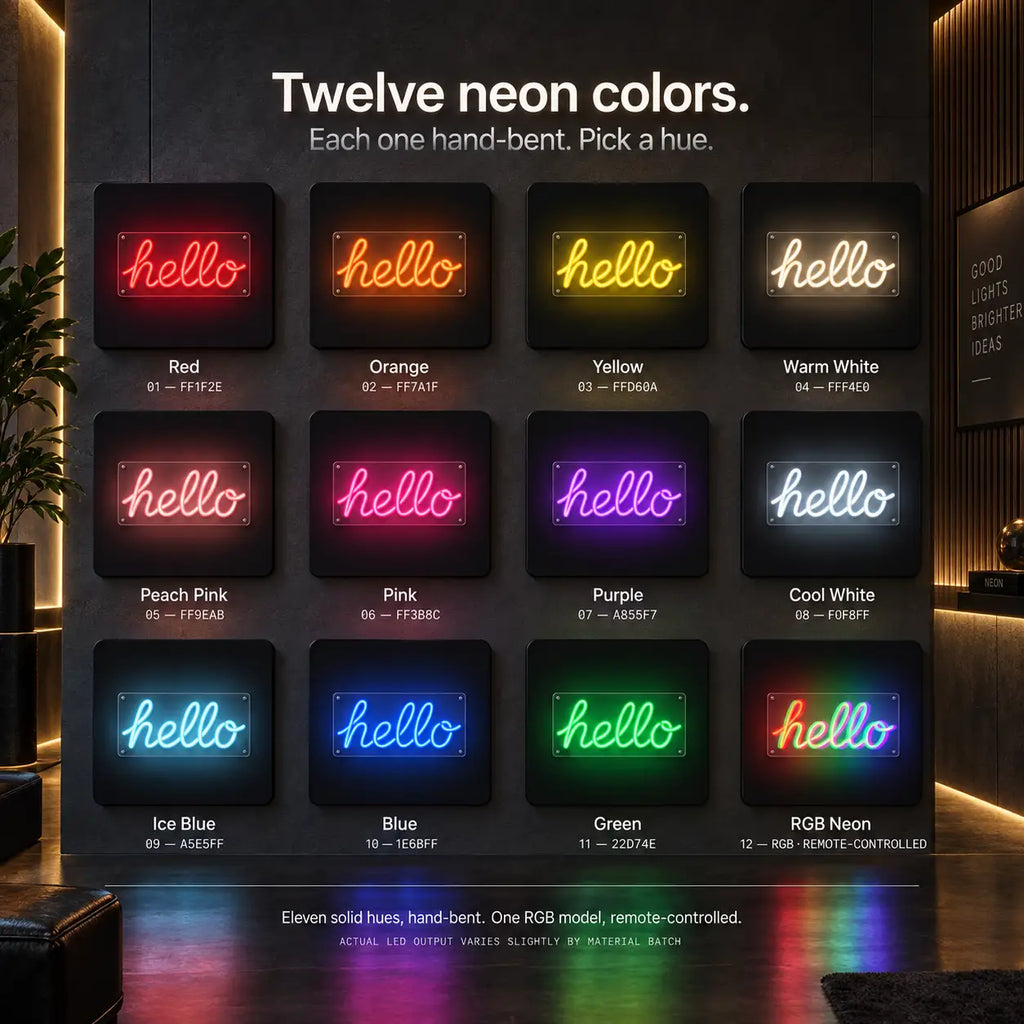 The Best Is Yet To Come Neon Sign