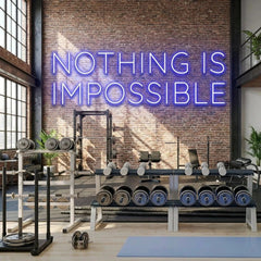 Nothing Is Impossible Led Neon Sign Light