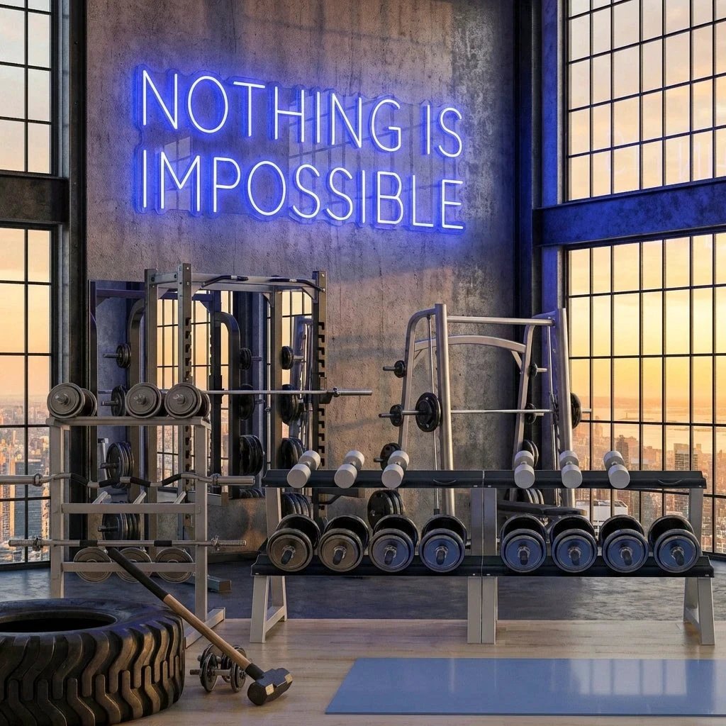 Nothing Is Impossible Led Neon Sign Light