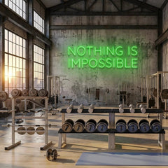 Nothing Is Impossible Led Neon Sign Light