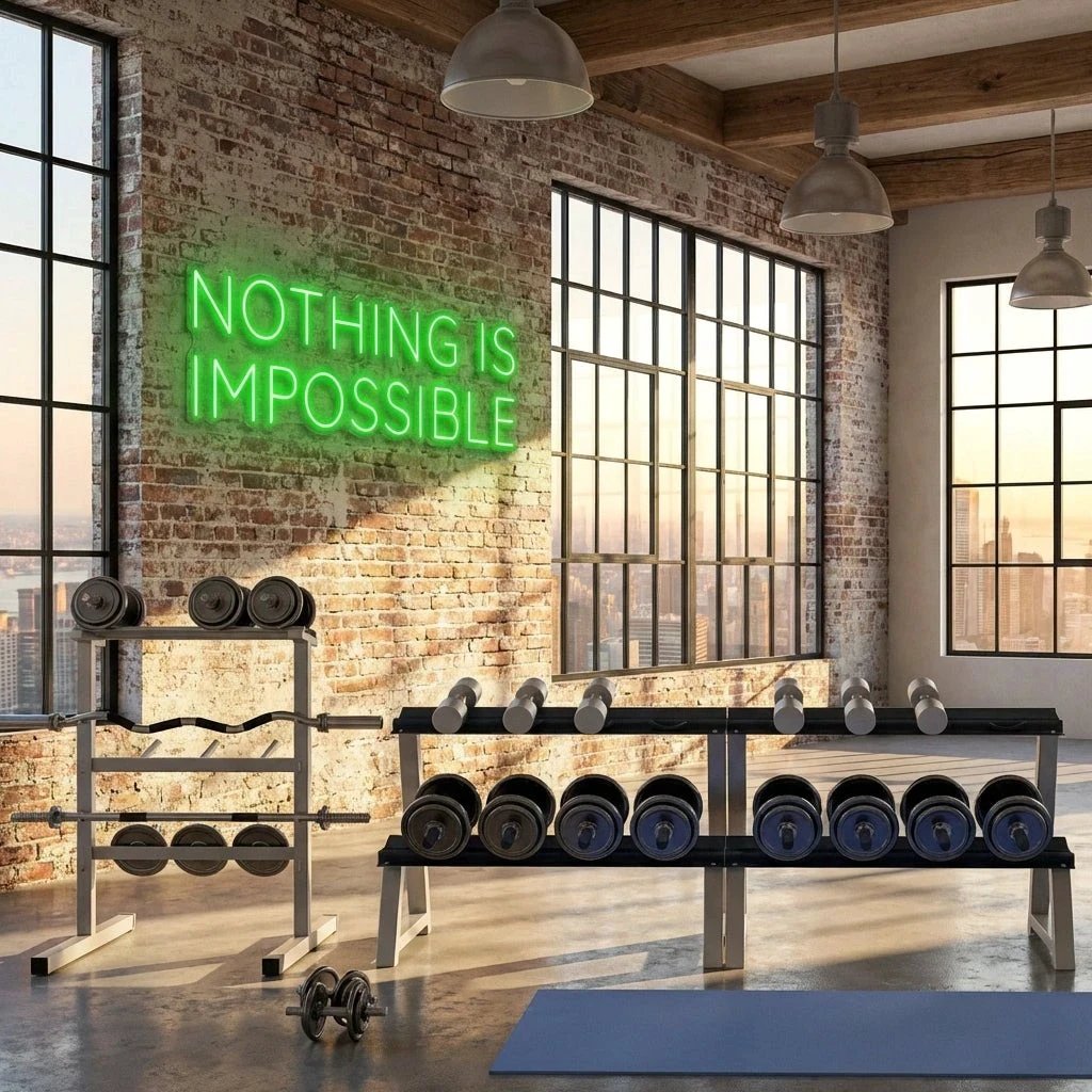 Nothing Is Impossible Led Neon Sign Light